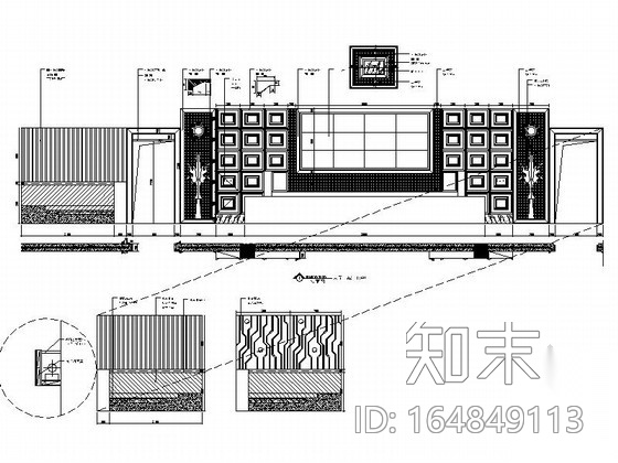 [重庆]时尚热舞迪吧室内装饰施工图cad施工图下载【ID:164849113】