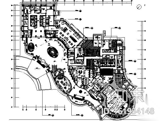 [辽宁]五星涉外酒店内装图（含实景）cad施工图下载【ID:161934148】