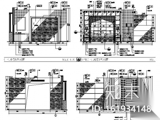 [辽宁]五星涉外酒店内装图（含实景）cad施工图下载【ID:161934148】