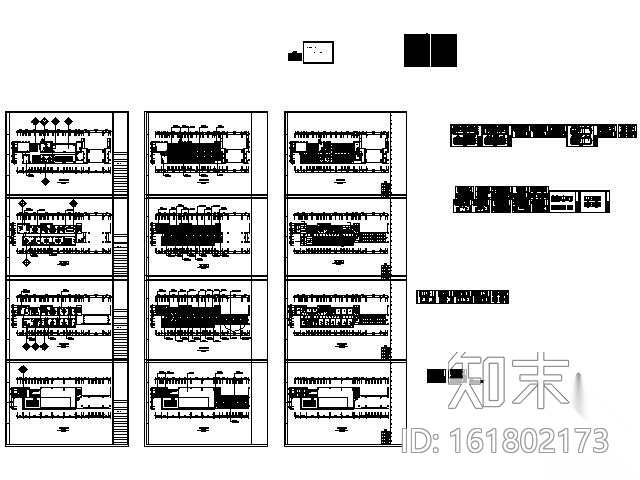 [南京]某医疗科技有限公司办公楼装饰图cad施工图下载【ID:161802173】