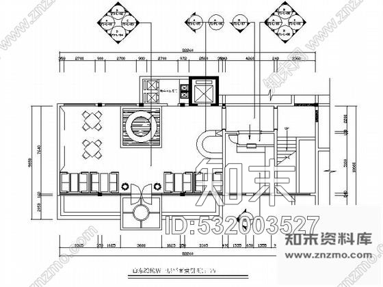 施工图山东某咖啡店室内装修图施工图下载【ID:532003527】