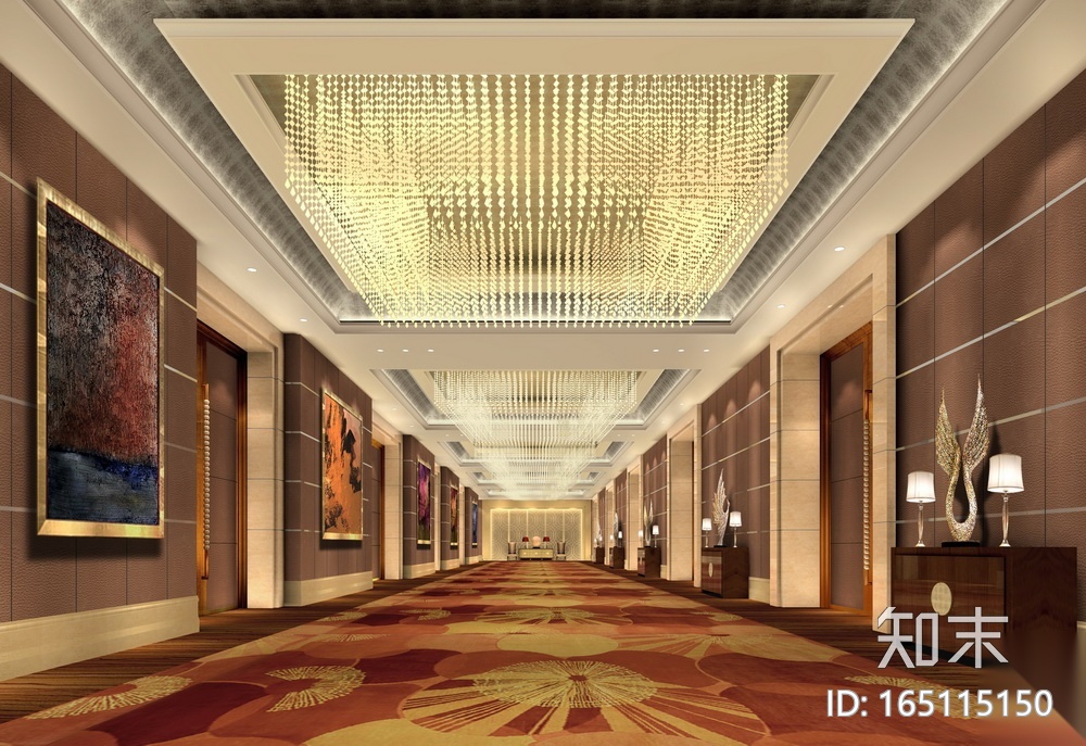 [北京]某五星级商务酒店工程施工图+效果图施工图下载【ID:165115150】