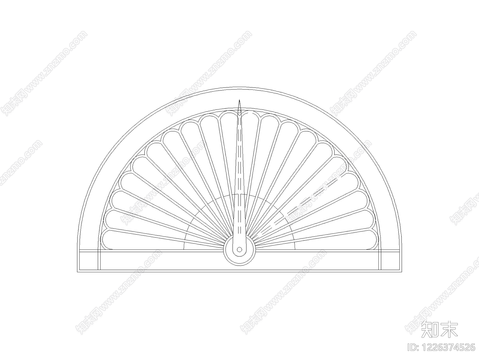现代外窗系统CAD图纸