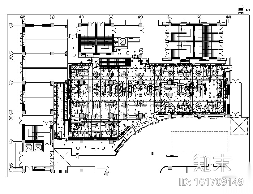 [云南]ZARA爱琴海店装饰设计施工图施工图下载【ID:161709149】