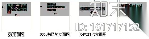 [北京]首都高级时尚美容院室内装修施工图（电气及暖通图...cad施工图下载【ID:161717152】