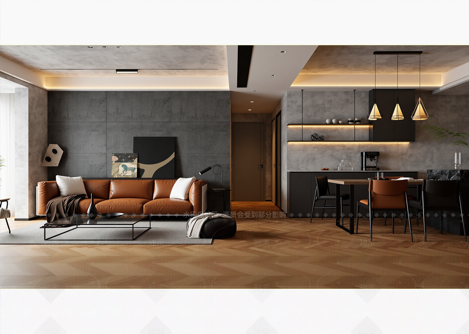 工业客餐厅3D模型下载【ID:1214616188】