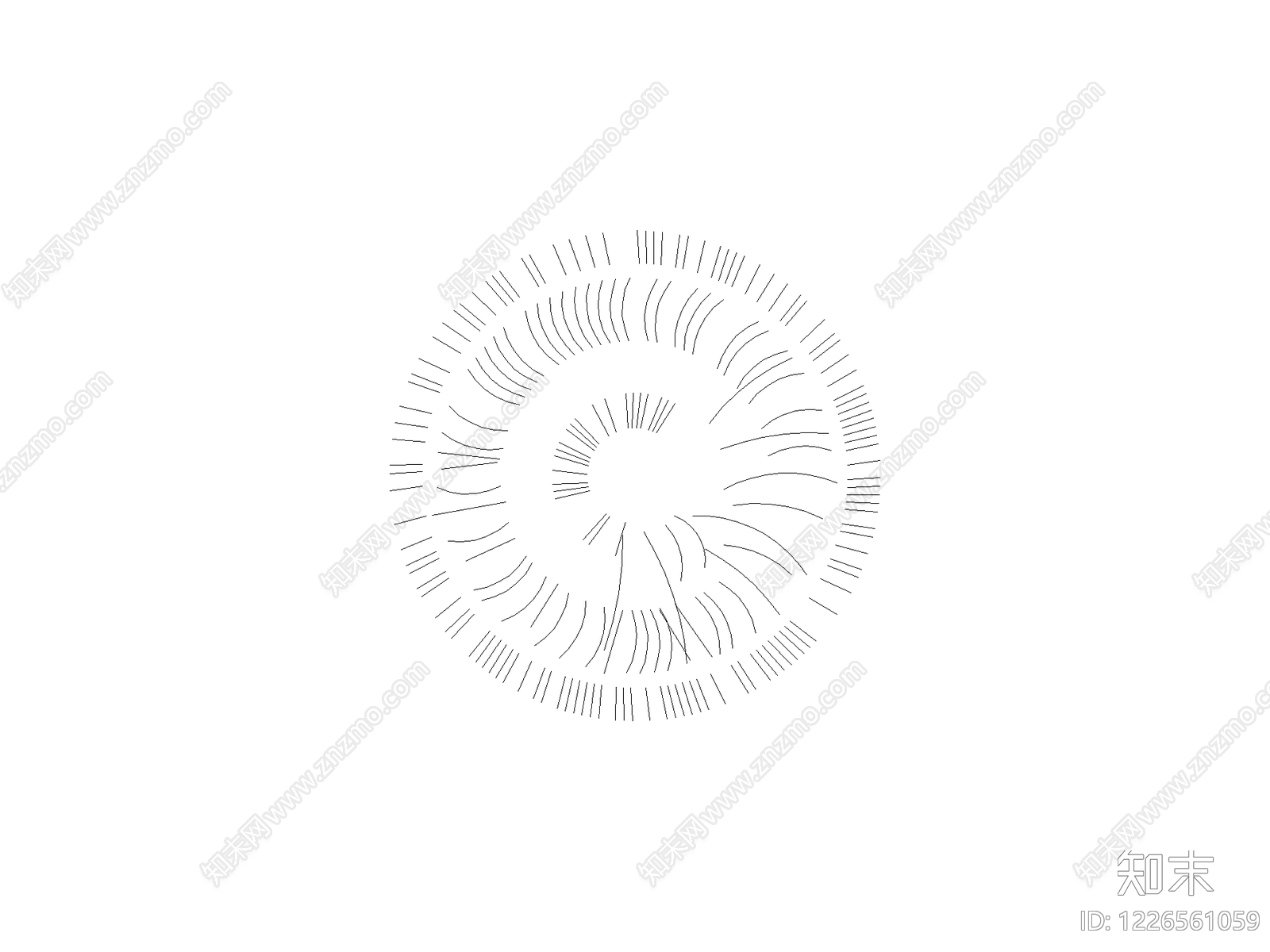现代综合植物图库CAD图纸