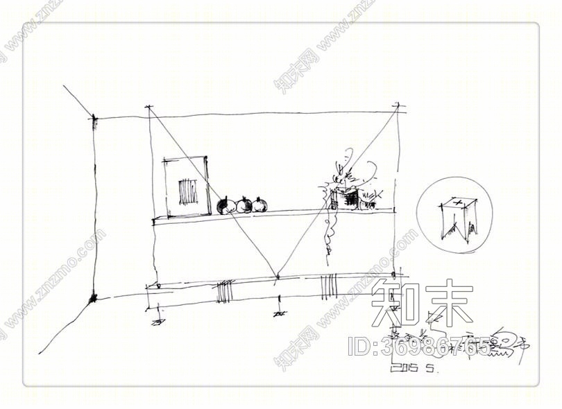 叙品设计（蒋国兴）--柏思岩品牌传播广告有限公司cad施工图下载【ID:36986765】