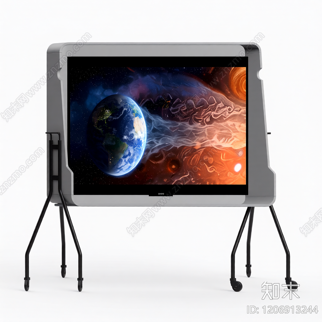 带屏幕移动支架3D模型下载【ID:1206913244】