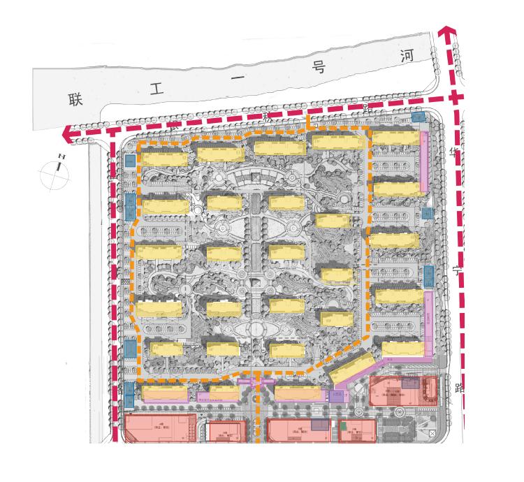 [上海]高层古典韵味中高档住宅建筑设计方案文本施工图下载【ID:166705132】