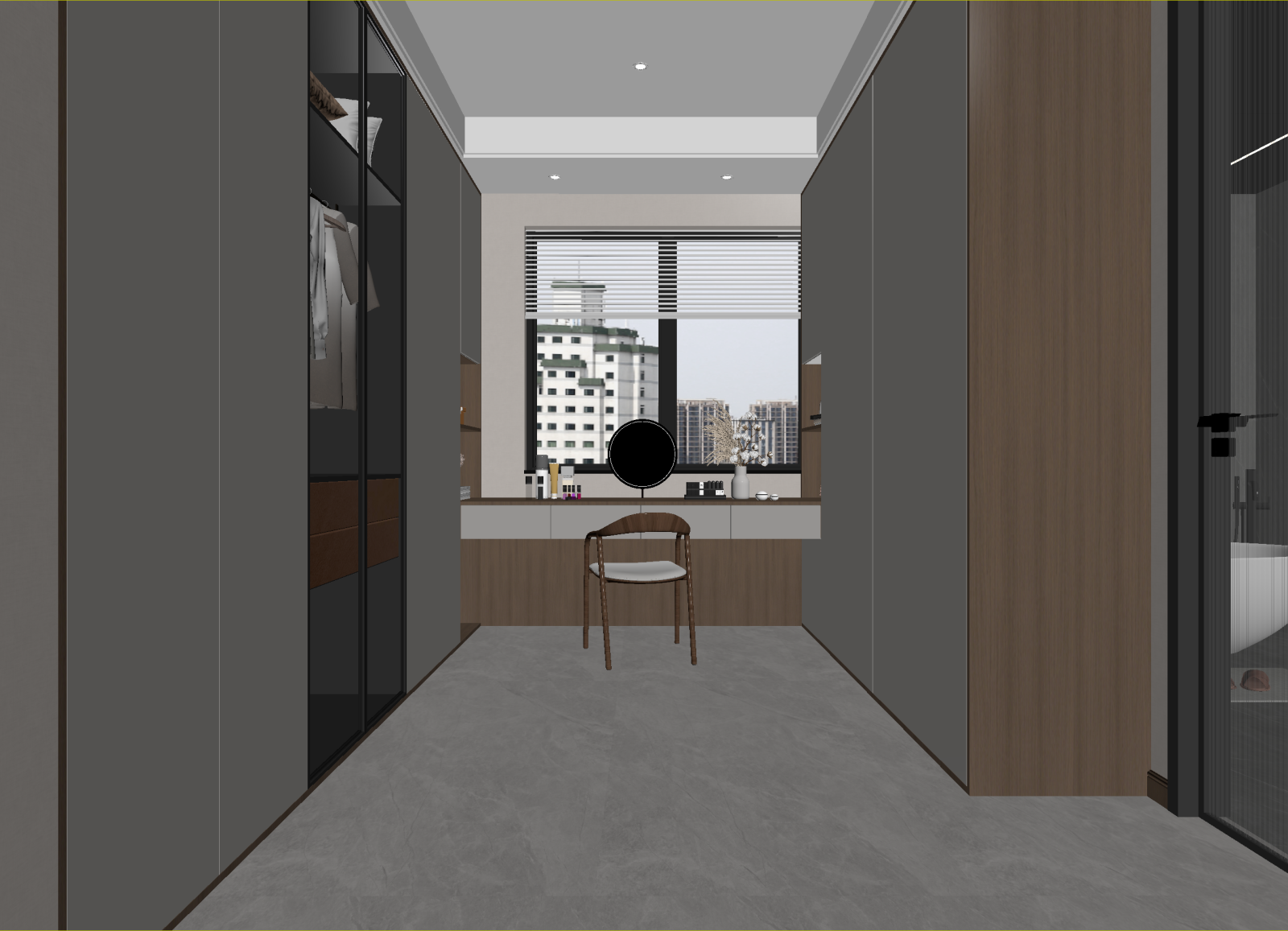 衣帽间3D模型下载【ID:1214617851】