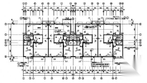 春江花园某七层住宅楼建筑施工图cad施工图下载【ID:149851162】