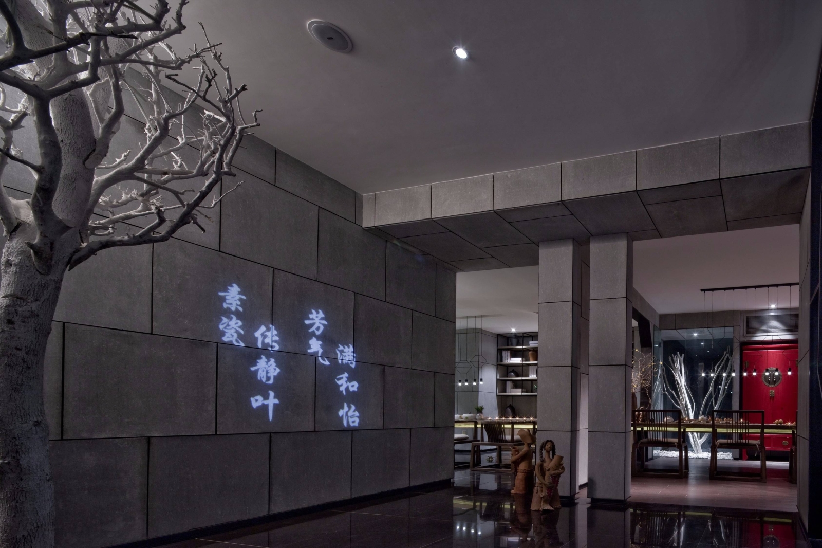 叙品设计（蒋国兴）合一茶施工图下载【ID:76986650】