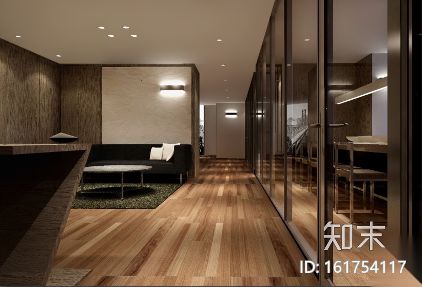 详细全套现代办公空间设计施工图+效果图(另含设计方案...cad施工图下载【ID:161754117】
