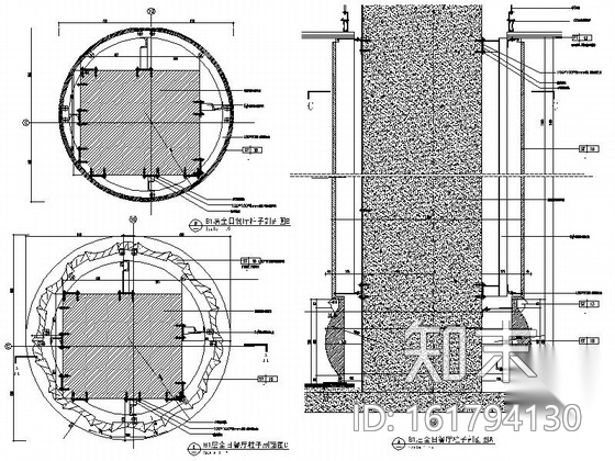 [上海]某现代酒店公共空间装修施工图cad施工图下载【ID:161794130】