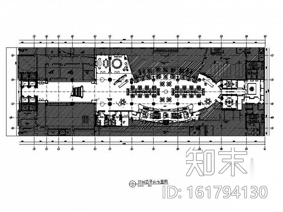 [上海]某现代酒店公共空间装修施工图cad施工图下载【ID:161794130】