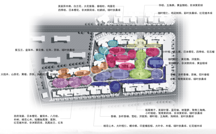 [福建]简欧风格居住区景观深化设计方案cad施工图下载【ID:161084142】