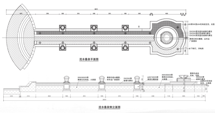 [福建]简欧风格居住区景观深化设计方案cad施工图下载【ID:161084142】