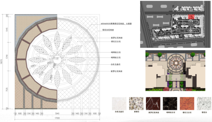 [福建]简欧风格居住区景观深化设计方案cad施工图下载【ID:161084142】