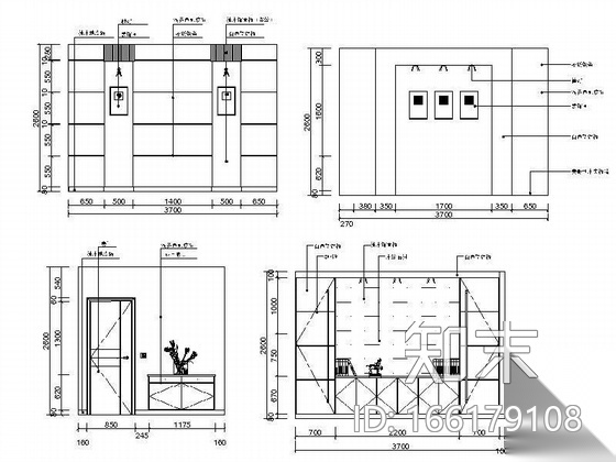 律师事务所设计方案cad施工图下载【ID:166179108】