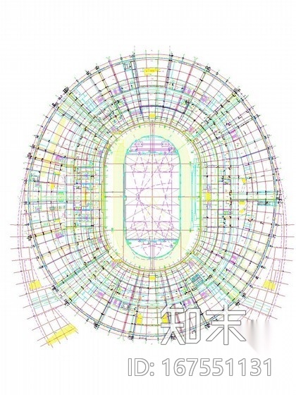 [南方]12万平奥林匹克体育中心给排水全套图纸（直饮水...施工图下载【ID:167551131】