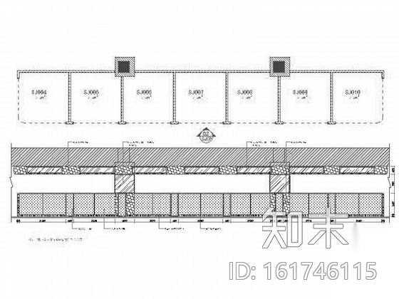 [扬州]某广场数码城装修施工图cad施工图下载【ID:161746115】