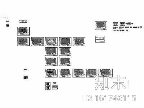 [扬州]某广场数码城装修施工图cad施工图下载【ID:161746115】