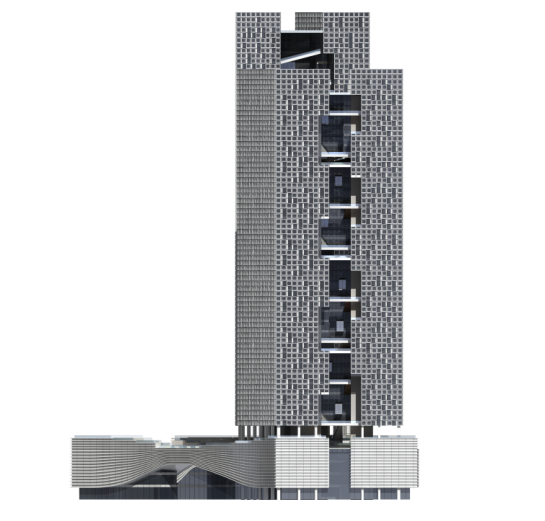 [北京]现代风格知名企业办公大楼建筑发囊文本（含多媒...cad施工图下载【ID:149954145】