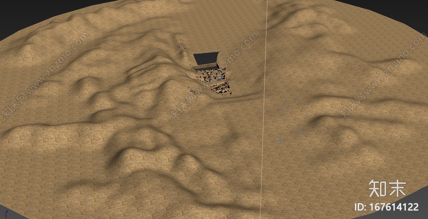 沙漠CG模型下载【ID:167614122】