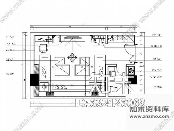 施工图北京欧式奢华KTV包厢室内设计施工图cad施工图下载【ID:632126068】