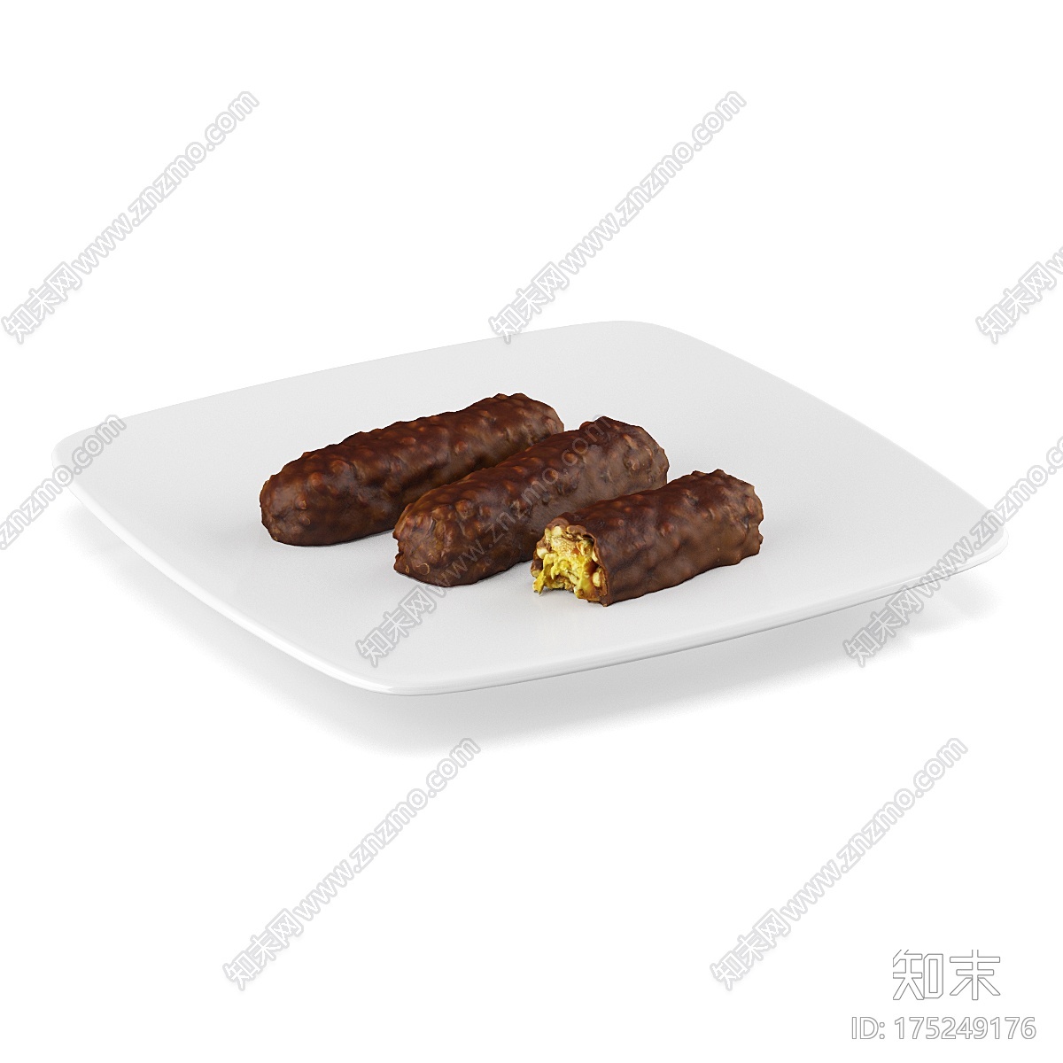 巧克力棒CG模型下载【ID:175249176】