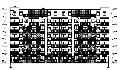 [安徽]高层高档小区多栋楼住宅楼全专业施工图（含水电...cad施工图下载【ID:149547194】