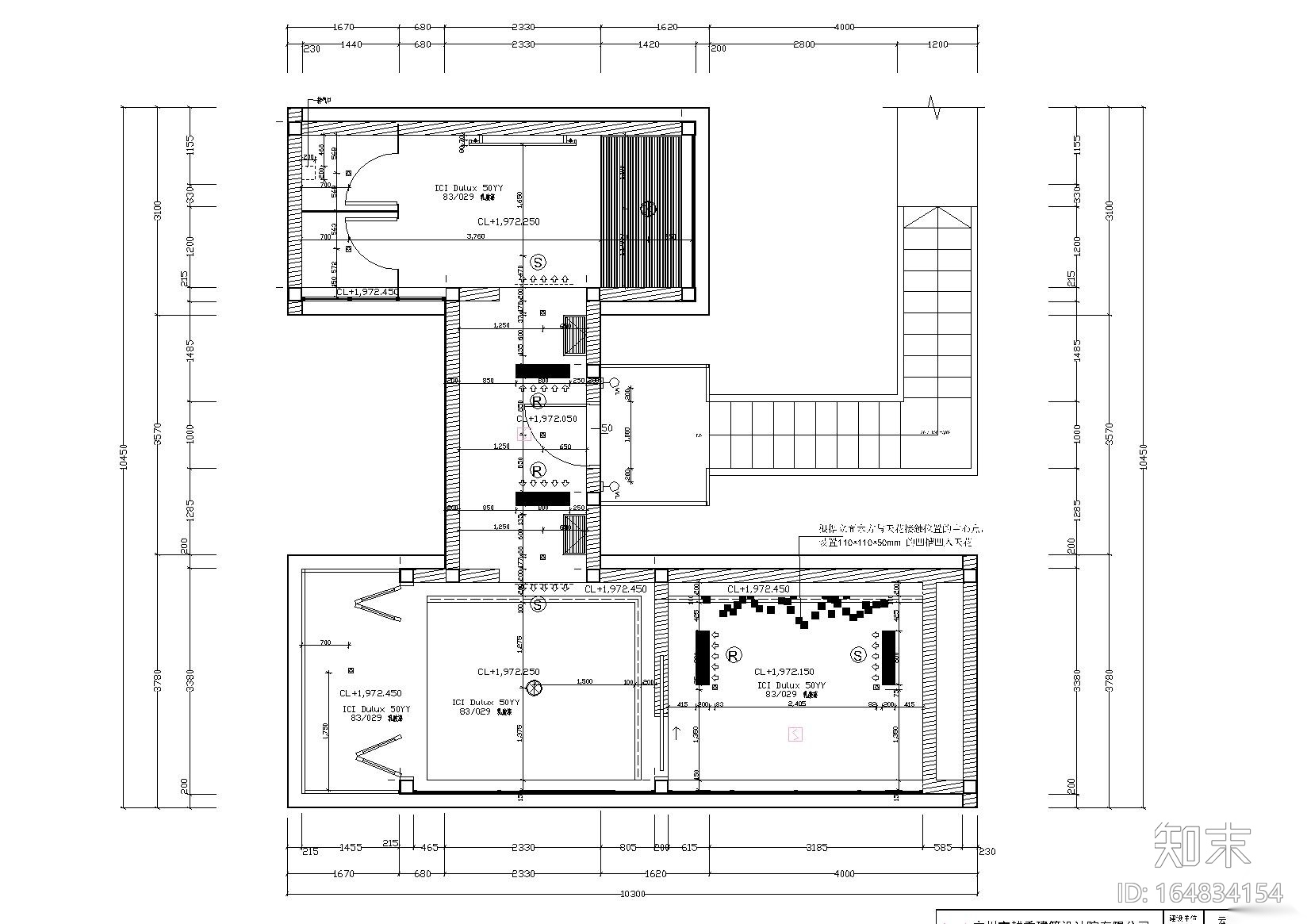 [云南]板栗林P1户型树屋体验住宅施工图cad施工图下载【ID:164834154】