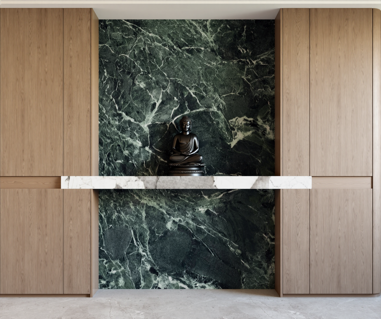 现代佛堂3D模型下载【ID:1214841525】