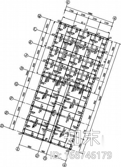 4层砖混综合服务楼建筑结构施工图(含PKPM模型)施工图下载【ID:166746179】