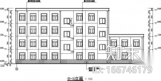 4层砖混综合服务楼建筑结构施工图(含PKPM模型)施工图下载【ID:166746179】