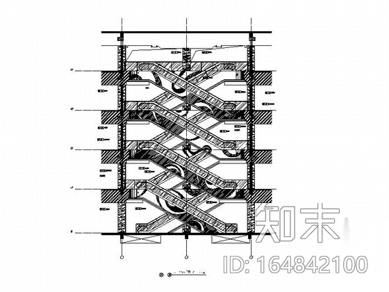 [山东]知名设计院现代风格商场百货空间室内CAD施工图...cad施工图下载【ID:164842100】