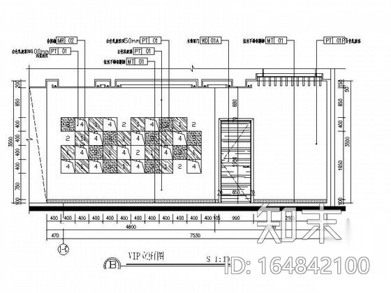 [山东]知名设计院现代风格商场百货空间室内CAD施工图...cad施工图下载【ID:164842100】