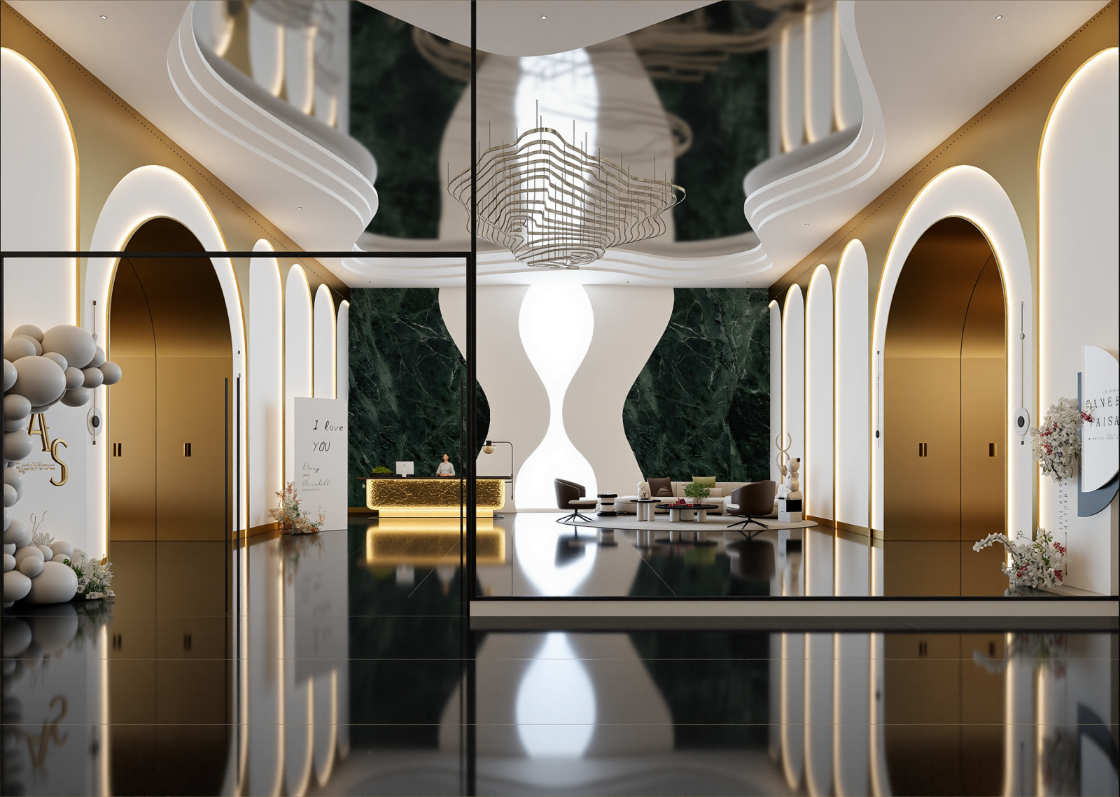 现代家具展厅3D模型下载【ID:1214685742】