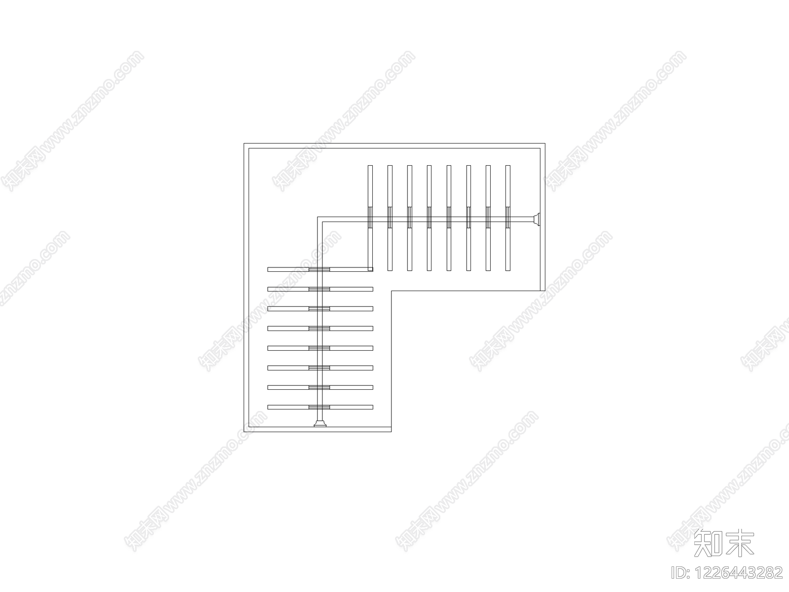 家装人体工程学尺图cad施工图下载【ID:1226443282】