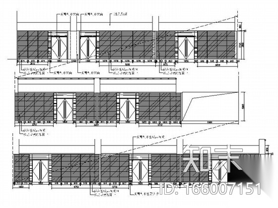 [深圳]市级现代名城住宅管理现代办公室装修设计施工图（...cad施工图下载【ID:166007151】