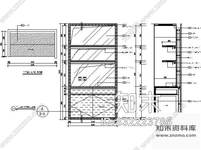 图块/节点主卧迷你吧详图cad施工图下载【ID:832223785】