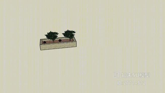 花坛SU模型下载【ID:27714512】