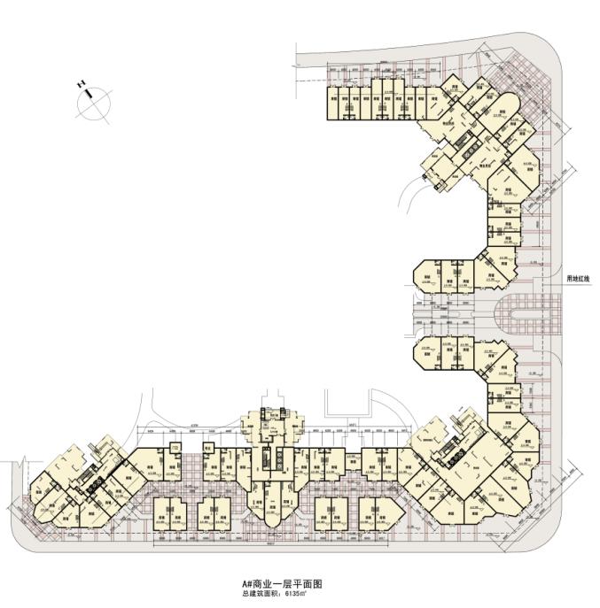 [重庆]高端现代风格住宅区建筑设计方案文本（含商业）cad施工图下载【ID:167625147】