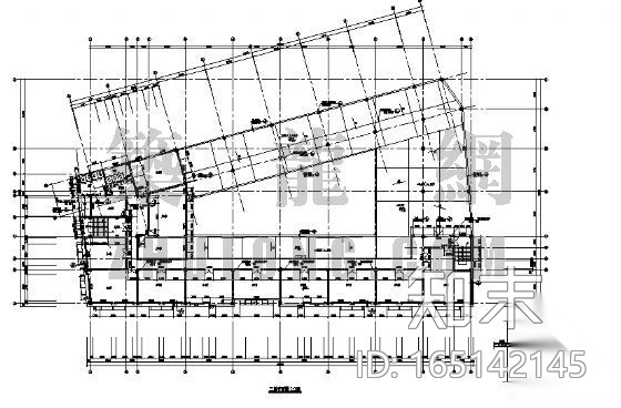 菜市场办公综全楼cad施工图下载【ID:165142145】
