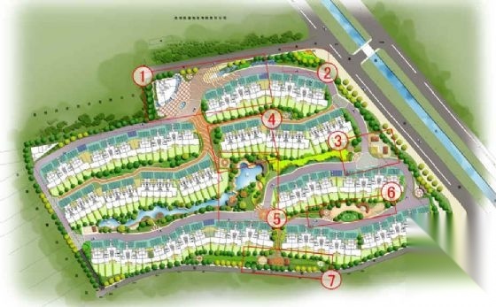 [昆明]住宅小区园林绿化设计方案施工图下载【ID:161112136】