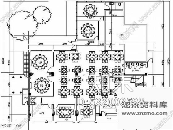 施工图广州粤式火锅主题餐厅装修图含实景cad施工图下载【ID:532003598】