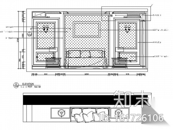 [深圳]欧式风格三层别墅样板间室内装修施工图（含效果）cad施工图下载【ID:161726106】