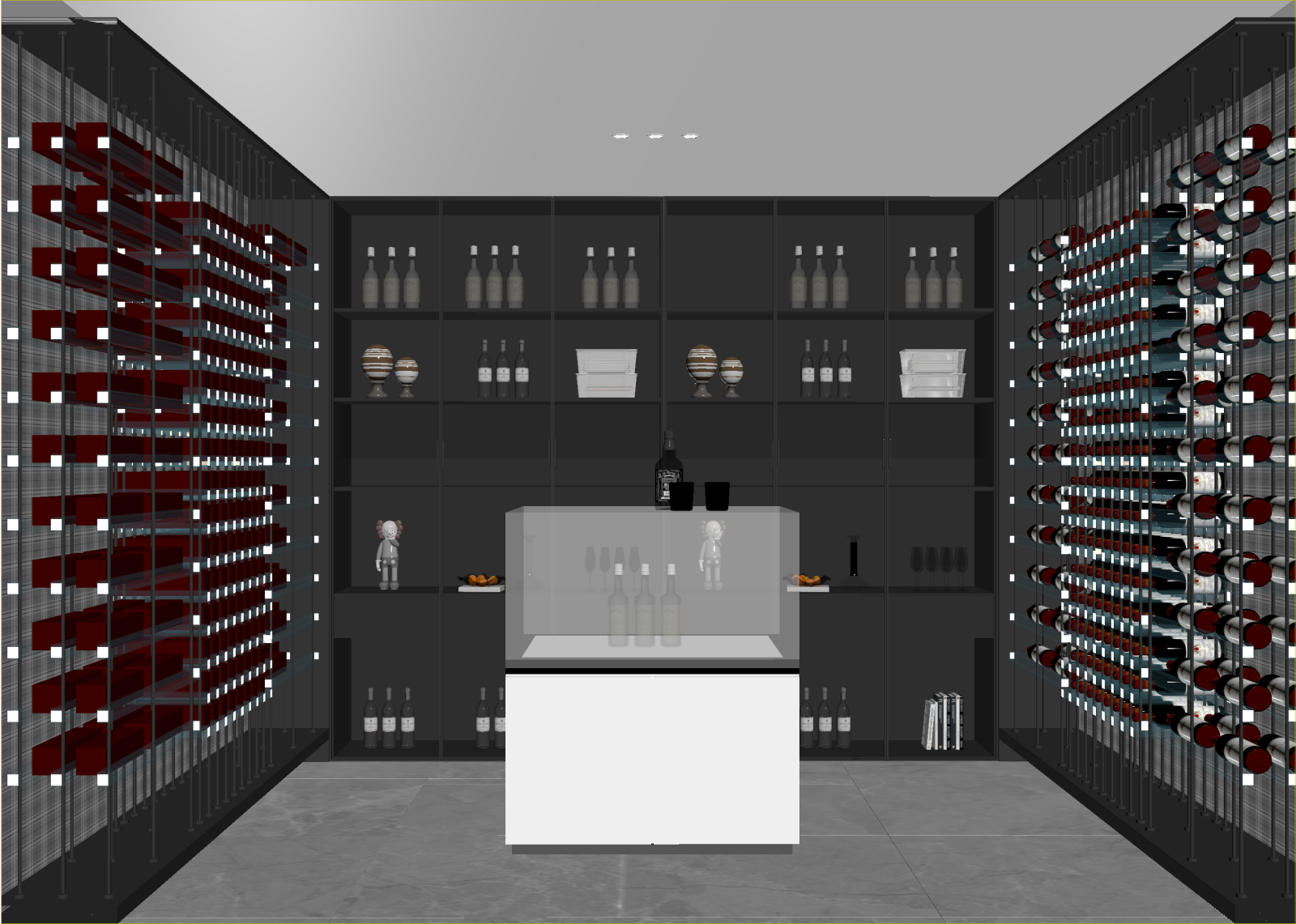 现代酒馆3D模型下载【ID:1214287379】