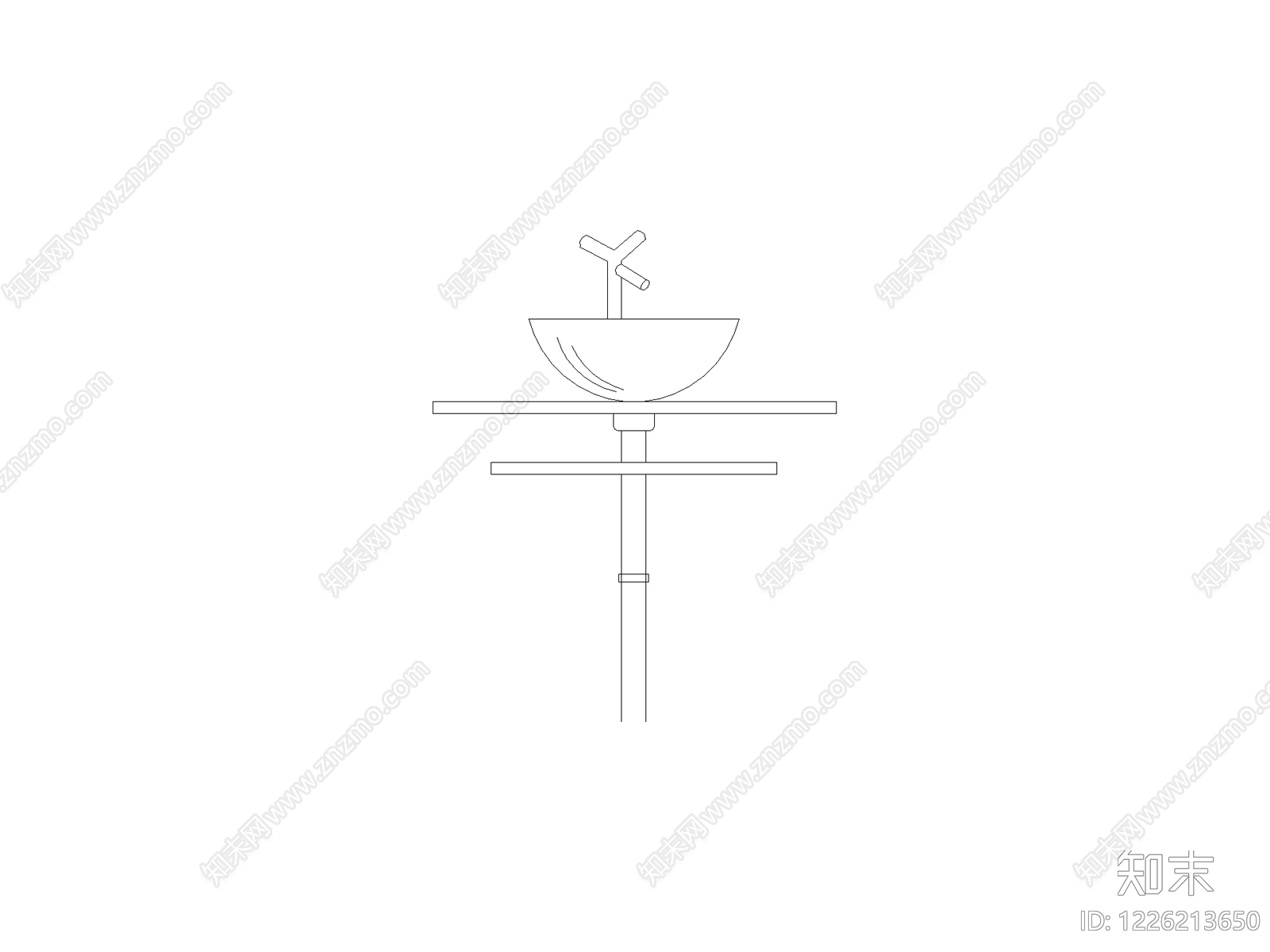 卫浴设施cad施工图下载【ID:1226213650】